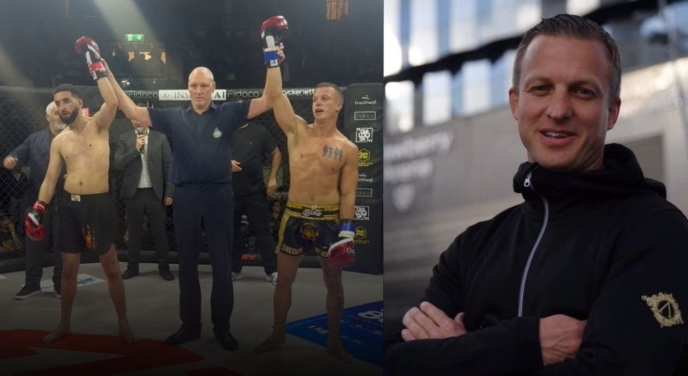 Frontkick Rasmus Sundberg AFN 13 resultat one chai muay thai