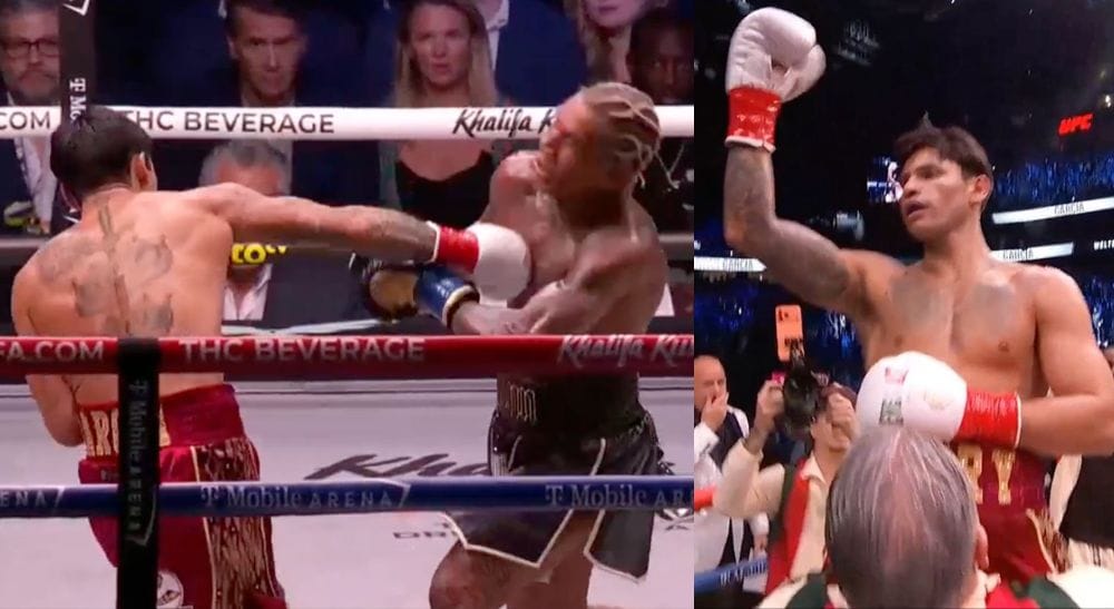 Frontkick Ryan Garcia knockar Conor Benn boxning Zuffa